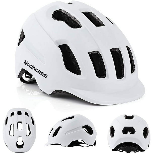 Casque Vélo pour Adultes,Visière Mode pour Femmes Et Hommes, Casque Vélo  avec Sangle Réglable,Casque Casquette Baseball Pare-Soleil pour