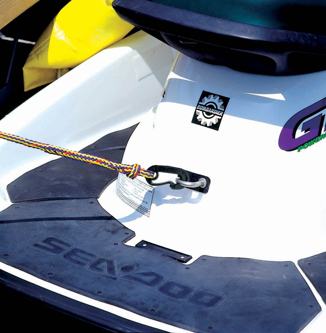 NEW Kwik Tek PWCD2 PWC Dock Line 2 Pack w/ Snap Hooks Boat Lake Jet