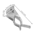thumbnail image 2 of BALAHAPY 10Ud Soporte De Pared Para Escoba Y Con Agarre Fuerte Y Universal Metálico, 2 of 6