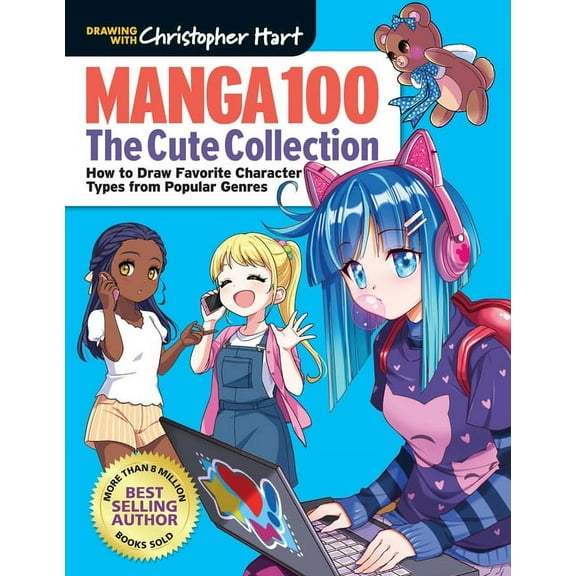 Manga 100: The Cute Collection: How to Draw Your Favorite Character Types from Popular Genres (Paperback)