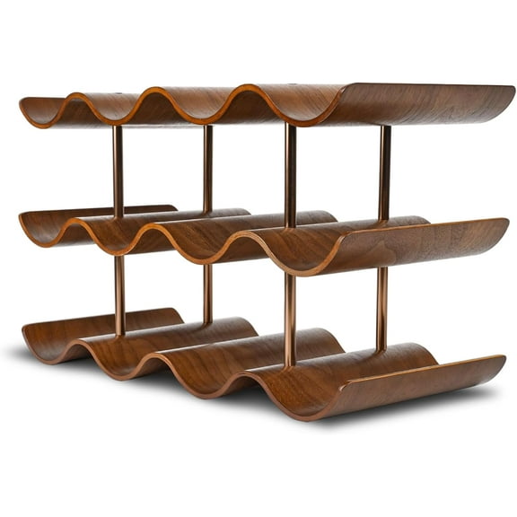 Arise-Sun Live Edge Root Wood Tabletop Wine Rack (3 Bottle) - Walmart.com