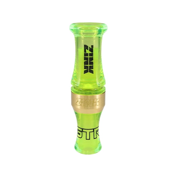Zink Calls Green Top Rocker Duck Call Interference Green