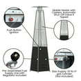 thumbnail image 6 of Merrick Lane Pyramid 42,000 BTU Metallic Propane Patio Heaters, 6 of 11