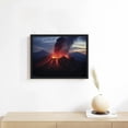 thumbnail image 3 of Nawypu Active Volcano Natural Scenery Volcano Eruption Magma Flow Poster (16) Gifts Canvas Painting Poster Wall Art Decorative Picture Prints Modern Decor Framed, 3 of 4