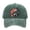 Washed Green, variant on Yin Yang Koi Fish Embroidered Vintage Washed Dad Hat for Adults, Japanese Carp Art Casual Baseball Cap, Outdoor Fishing Nature Sun Hat