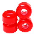thumbnail image 1 of 4 Uds ruedas para monopatín Longboard ruedas reductoras de Pu de 54mm x 36mm, Rojas, 1 of 5