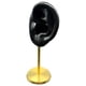 thumbnail image 3 of Expositor de pendientes con forma de oreja humana, decoración de escritorio con base organizadora de joyas Negro Izquierda, 3 of 9