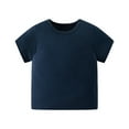 thumbnail image 1 of Nmmacb T-Shirt Garçon Été Col à Revers Manches Courtes Couleur Unie Taille 1-8 Ans, 1 of 9
