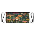thumbnail image 7 of Yayeee Waist Apron with Pockets for Cooking Waterproof Half Server Aprons, Orange Mushroom, 7 of 7