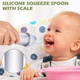 thumbnail image 3 of Lictin Baby Food Feeder, 11 Pcs Pacifier Feeding Supplies Set, Squeeze Spoon with Fresh Silicone Bottle, Infant Hot Safety Spoon, Baby Feeding Utensil Gift Box, 3 of 9