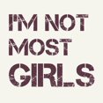 thumbnail image 1 of 6x8 I'm Not Most Girls, 1 of 1