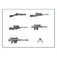 thumbnail image 2 of 2 Brown Dog Ww2 Military Weapon Building Blocks Pack Moc Army Accessories, 2 of 4