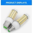 thumbnail image 3 of Bombilla de mazorca de maíz SMD5730 para decoración del hogar, lámpara LED E27 de 220V, 24, 36, 48, 56, 69 y 72LEDs, 10 piezas, 3 of 4