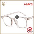 thumbnail image 2 of 1/2PCS Red Green Color-blindness Glasses Women Men Color Blind Corrective Spectacles TR90 Frame Driver Glasses For Daltonism Style C 1pc, 2 of 6