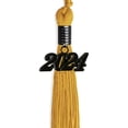 thumbnail image 4 of Endea Graduation Gold Graduation Tassel with Black Date Drop, 4 of 10
