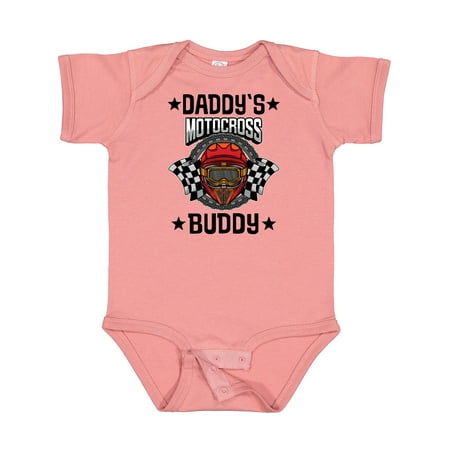 

Inktastic Daddys Motocross Buddy BMX Boys or Girls Baby Bodysuit