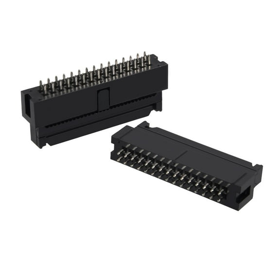 10Pcs 2.54mm Pitch 2x15-Pin 2 Row Straight Connector Female Pin Header Strip