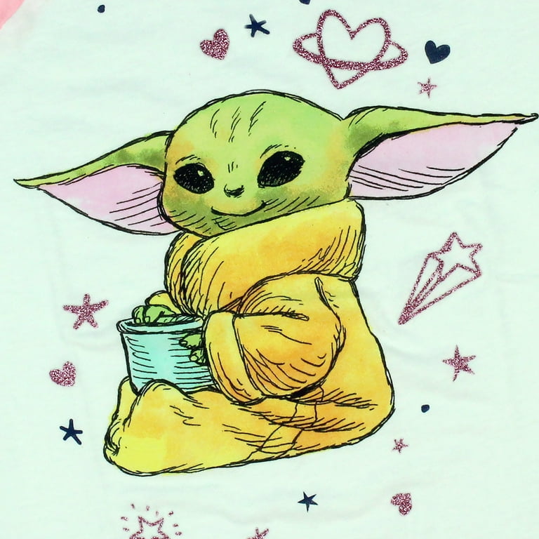 Cute Baby Yoda Print