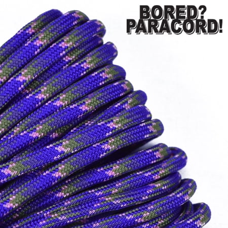 Bored Paracord Brand 550 lb Type III Paracord - Napa Valley 10 Feet