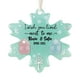 thumbnail image 2 of Adornos navideños de cristal marino | Colgantes hechos a mano con forma de copo de nieve | Regalo de recuerdo de amistad | Decoración navideña acrílica 2D para el hogar, 2 of 6