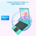 thumbnail image 4 of Mini 10.1inch Android 12 Laptop Computer, Portable Small Netbook with Allwinner A133 CPU Android 12 OS 2GB RAM 64GB EMMC HD IPS Screen 1280x800 Pixel 0.3MP Camera, 4 of 7