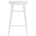 thumbnail image 5 of 26" White Solid Wood Counter Stool, 5 of 7