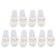 thumbnail image 1 of Zapatillas de fiesta de boda, 5 pares de zapatillas de hotel con estampado de letras, zapatillas estampadas a medida para la perfección, 1 of 8