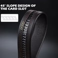 thumbnail image 5 of Men's Adjustable Belt with Slide Buckle, Trim-to-Fit Design, 110 CM, 5 of 5