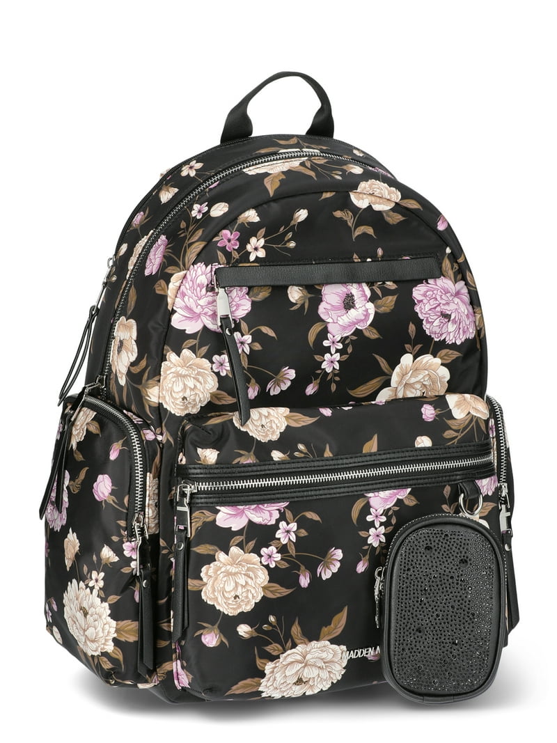 Black Floral Women\'s Backpack No Boundaries Women main image 3