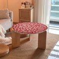 thumbnail image 5 of PEIBang Valentine's Day Red Round Tablecloths,Vintage Lace Table Clothes,Rustic Heart Embroidered Table Cover for Holiday Party Dining Decor, 5 of 6