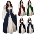 thumbnail image 2 of Vestido Medieval Punk de S-6XL para mujer, disfraces de Halloween, palacio, fiesta de carnaval, disfraz de princesa, Vestido victoriano para mujer, 2 of 4