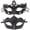 Black-1, variant on Couple Mardi Gras Mask Lace Set,Metal Masquerade Masks for Women and Men,Carnivals Venetian Mask Party Accessory