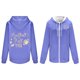 thumbnail image 1 of Sudadera con capucha de manga larga para mujer, informal, con capucha, para exteriores y chaquetas, a la moda, con estampado, de manga larga, con bolsillos, 1 of 4