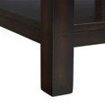 thumbnail image 6 of Retro End Table with Marble Top - Living Room Accent Table - Modern Side Table with Shelf, 6 of 9