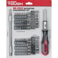 thumbnail image 1 of Hyper Tough 64pc Screwdriver Set, 1 of 1