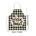 thumbnail image 2 of Tablier Femmes Hommes Squelette Os Tablier pour Halloween Designs Amusants Squelette Tablier Halloween Robe Noir, 2 of 7