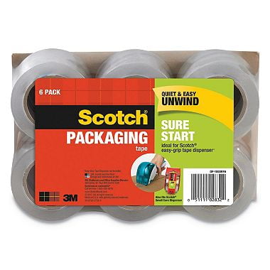 Product Of Scotch Refill Rolls For Dp 1000 Easy Grip Tape Dispenser 1 X 25yds 6 Pack Adhesive Tape Bulk Savings Walmart Com Walmart Com