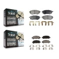 thumbnail image 1 of TEC Front Rear Ceramic Brake Pads Kit for Car Subaru Legacy KTC-100053, 1 of 10