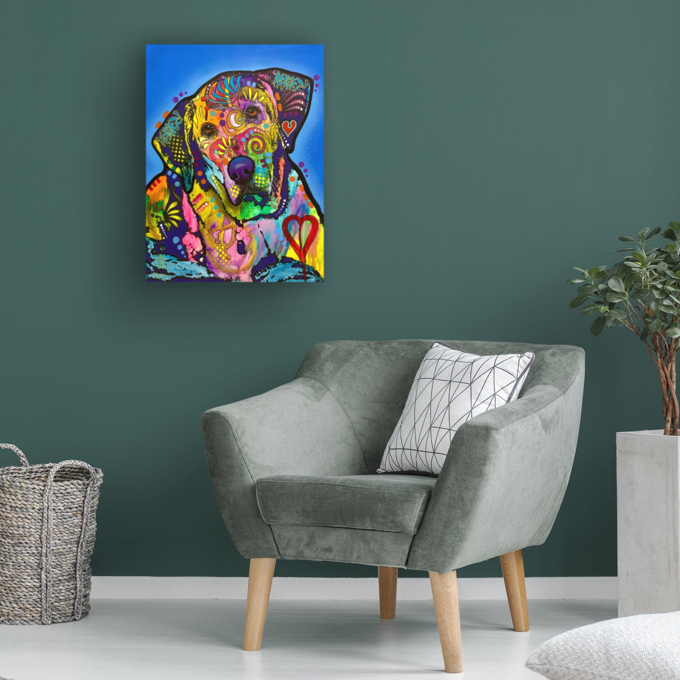 Canvas Wall Art - Dean Russo 'Got Any Snacks' Wall Art for Living Room, Bedroom, or Office Décor by Trademark Fine Art - 24 x 32 Inches