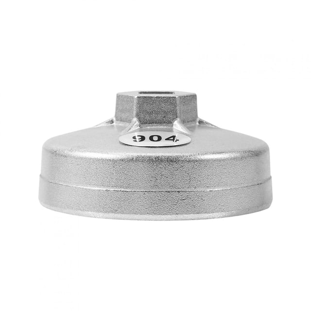 Llave de filtro de aceite-79mm 15 flauta Tapa de aluminio Cartucho de llave de filtro de aceite Herramienta de eliminación de enchufe de coche