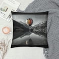 thumbnail image 2 of Orinice Balloons Graphic Decorative Throw Pillow Cover for Home Couch Living Room Bed Sofa Soft and Durable 24x24in, 2 of 5