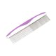 thumbnail image 4 of SOPOTUTU Peine De Inoxidable Para Cuidado De Mascotas Con Mango Antideslizante Color Morado, 4 of 8