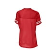 thumbnail image 6 of Ladies Football Replica Jersey Color True Red/White Small Size, 6 of 10
