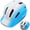 Matte Blue + White, variant on Gudook Adult Bike Helmet for Men - Women Bicycle Helmet with LED Rear Light - Certified Comfort Adjustable Baseball Cap Style Cycling Helmets for Urban Commuter Road Biking Scooter