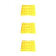 thumbnail image 3 of mmirethe Farm Egg Container Long Distance Transport Egg Holder Plastic Breathable Yellow 29x29x5cm 3Set, 3 of 6