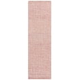 thumbnail image 2 of SAFAVIEH Abstract Careen Geometric Runner Rug, Ivory/Blush, 2'3" x 8', 2 of 10