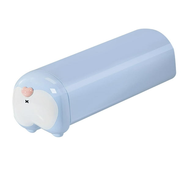 Caja de almacenamiento para ropa interior y calcetines, organizador de armario, para colgar en pared, lavable, para baño, cajón organizador para Azul