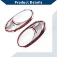 thumbnail image 4 of Cubierta de moldura de luz de niebla Unique Bargains para Honda CR-V 2010-2011, delantero izquierdo, delantero derecho, moldura de lámpara de luz de niebla ABS, 1 par, tono plateado, 4 of 5