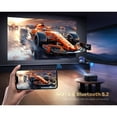thumbnail image 5 of PUTRIMS Smart Projector with WiFi 6 and Bluetooth, Native 1080P Full HD Support 4K, Auto Focus & Auto Keystone, Built-in Streaming Apps Outdoor Movie Projector, 5 of 7