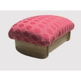 thumbnail image 2 of Inc. Rocking Padded Foot Stool 7" Tall, Maple Stain (Made in The USA) (Rococo Red), 2 of 4